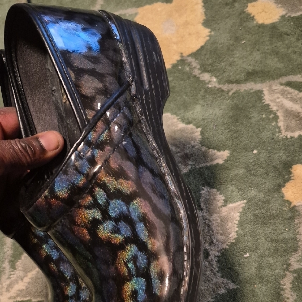 Dansko womens clogs with Multicolor Animal Print - Picture 15 of 16